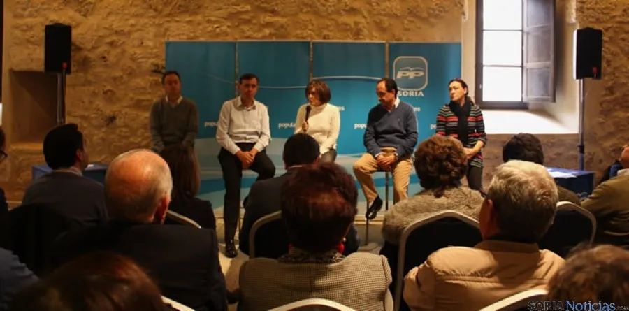 Acto del PP en El Burgo de Osma
