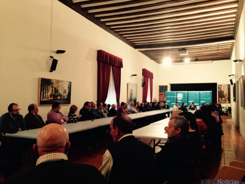 Reunión de alcaldes en Ágreda este sábado. / SN