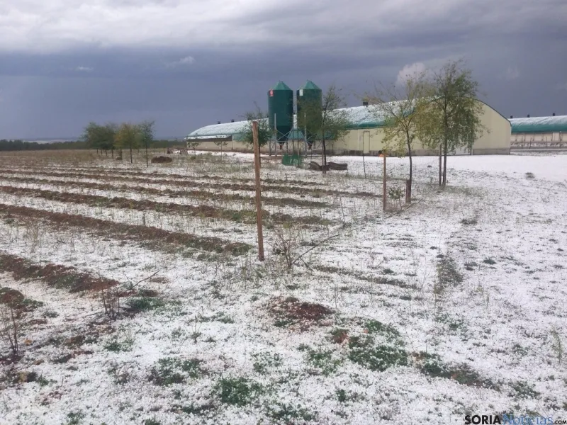 Granizo en Soria