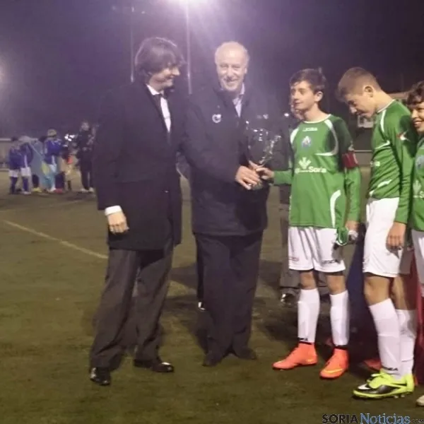 Del Bosque con el campeón, el San José