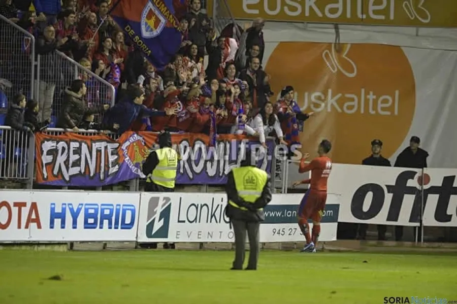 Instantes del Alavés-Numancia