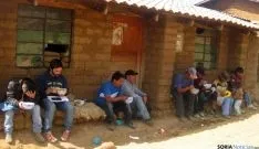 Antonio de Blas, en su estancia en Perú. 