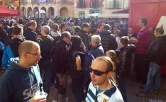 Mucho ambiente en la plaza Mayor