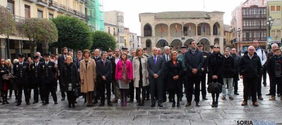 Acto institucional en Zamora en el Día contra la Violencia de Género. 