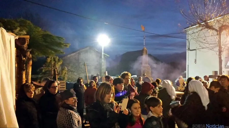 Una imagen del belén viviente. / SN
