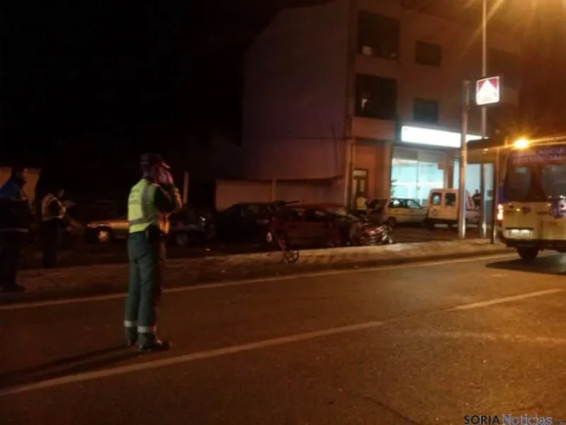 Accidente en El Burgo de Osma