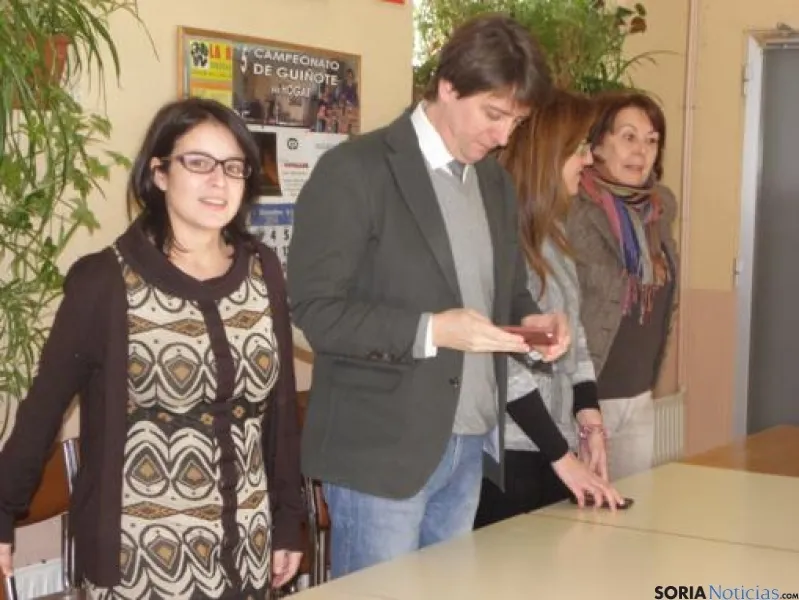 Visita de Adriana Lastra a Soria