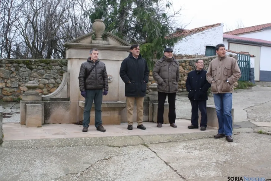 Visita a las obras realizadas por Diputación