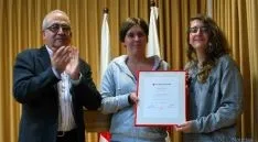 Entrega del reconocimiento a Cruz Roja Juventud. / SN