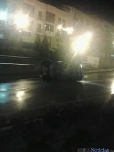Coche volcado