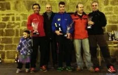 Foto 3 - Jorge Ome&ntilde;aca y Carolina P&eacute;rez, ganadores de la San Silvestre de &Aacute;greda