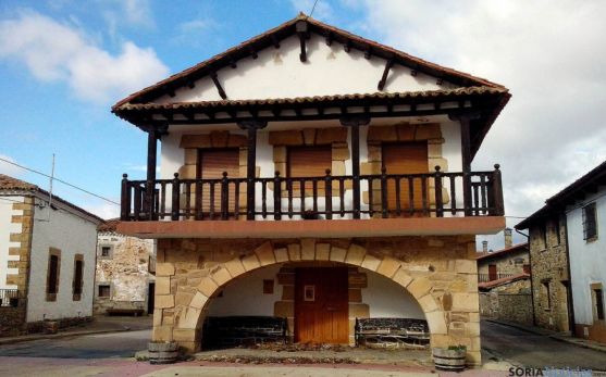 Antigua casa consistorial de San Andrés, pedanía de Almarza. / SN