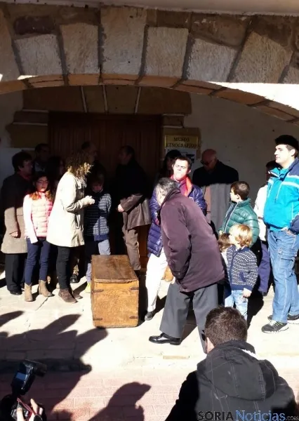 Diferentes momentos de la jornada en San Andrés y Almarza. / SN