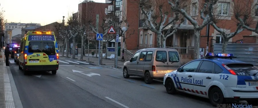 El lugar del atropello. / SN