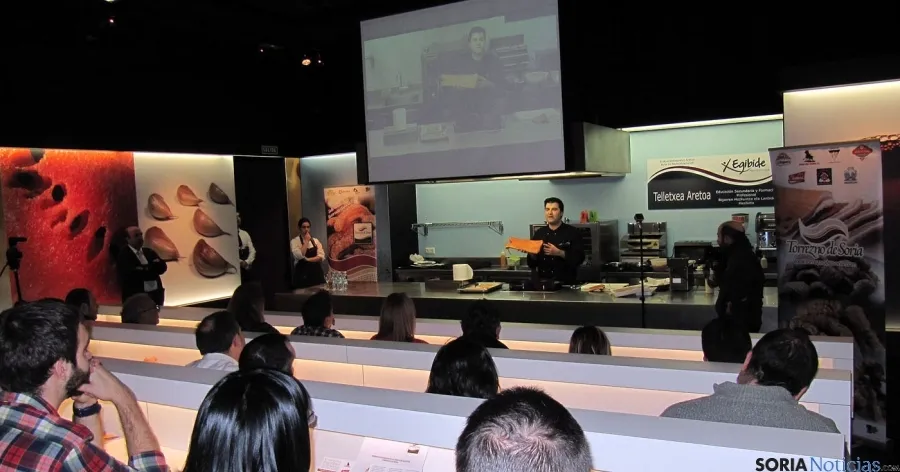 Un momento de la presentación.