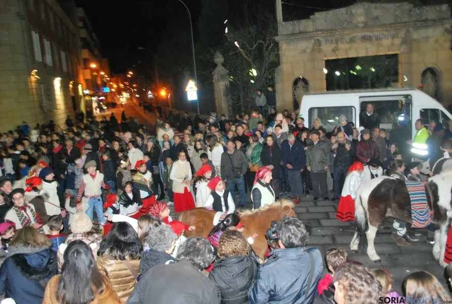 Los niños, los protagonistas de la noche de Reyes en la capital. / SN
