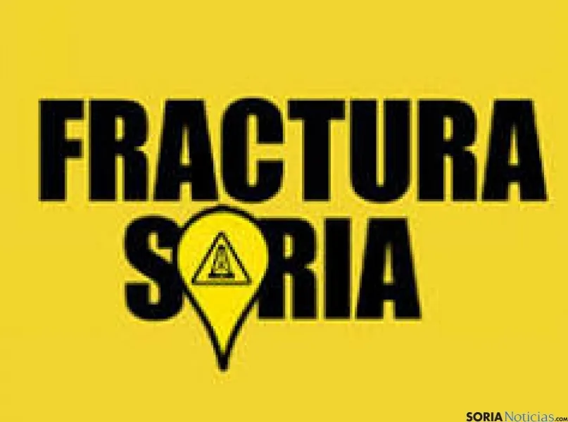 Carteles contra el fracking en Soria