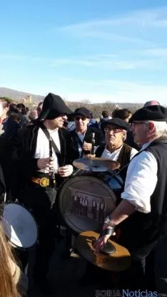 Diferentes momentos de la jornada en San Andrés y Almarza. / SN