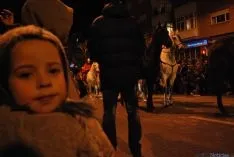 Los niños, los protagonistas de la noche de Reyes en la capital. / SN
