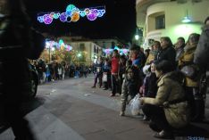 Los niños, los protagonistas de la noche de Reyes en la capital. / SN