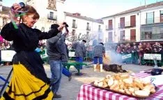 Una de las escenas del sacrificio del cerdo. / SN