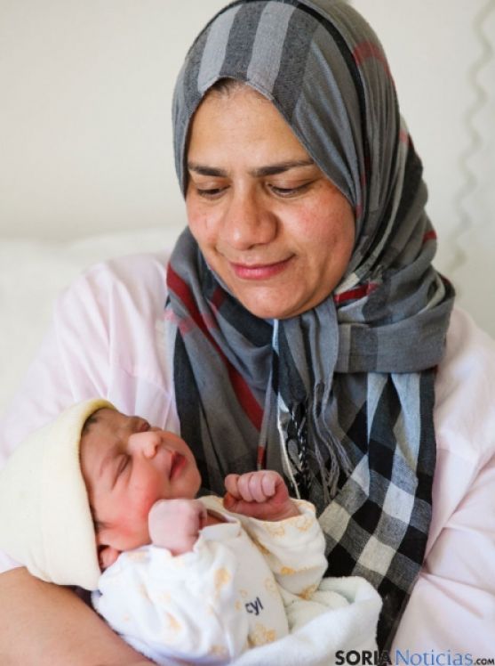El primer bebé soriano de 2015 se llama Marwa