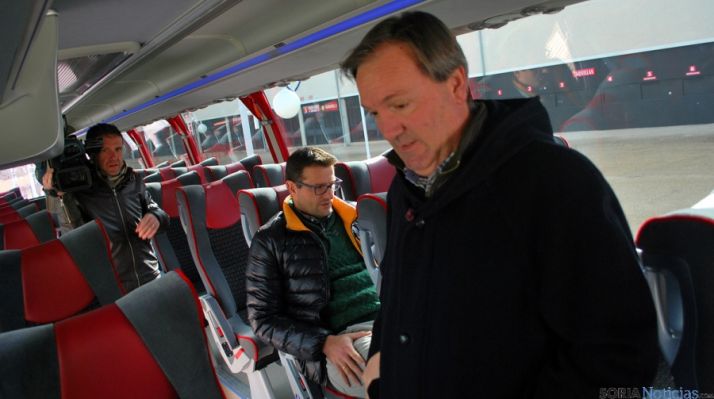 Nuevo y cómodo autobús para el Numancia. / SN