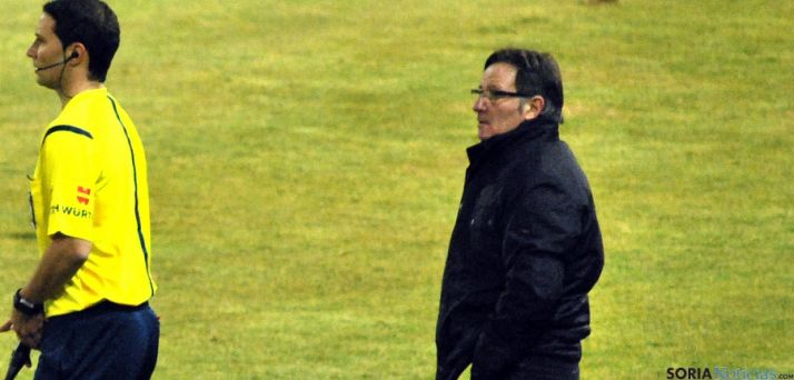 El entrenador este sábado. / SN