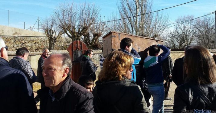El arca, camino de Canto Gordo, antes de llegar a Almarza. / SN