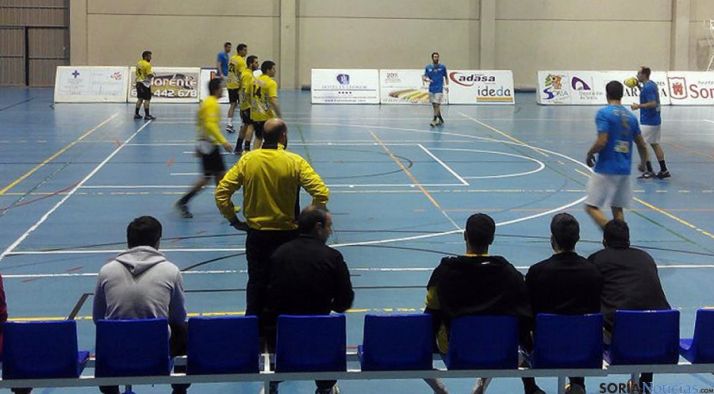 Un momento del amistoso. / SN