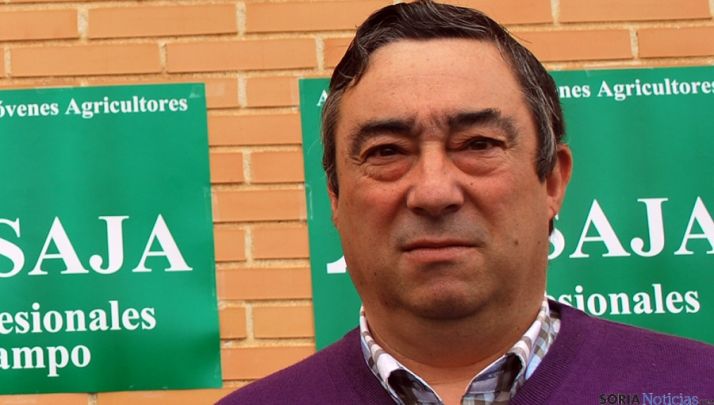 El presidente de ASAJA Soria, Carmelo Gómez. / SN