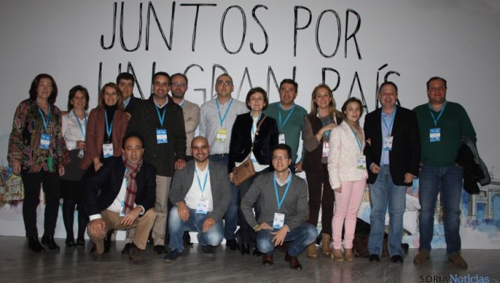 Miembros del PP en la convención nacional del partido este fin de semana.