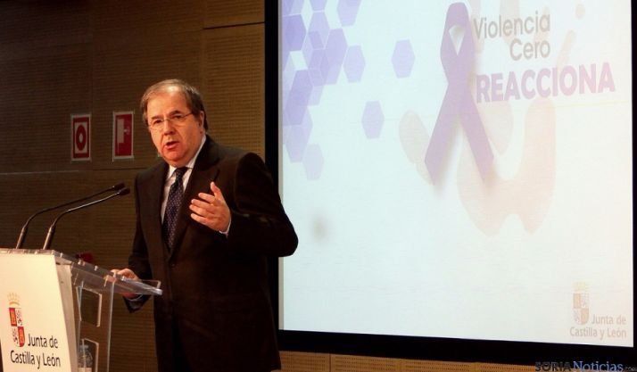 El presidente de la Junta, este viernes. 