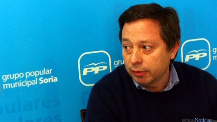 El concejal del PP en el Consistorio, Adolfo Sainz.