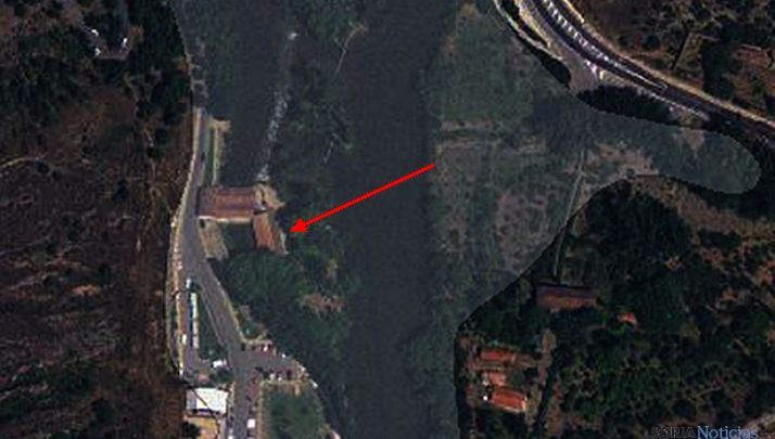 Plano de ubicación de la CHD facilitado por ASDEN.
