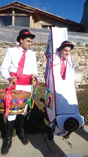 Los barroseros, este Martes de carnaval.