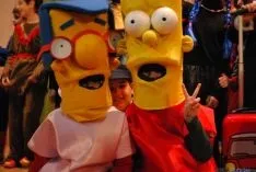 El colorido no ha faltado en el colegio. / SN
