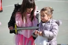El colorido no ha faltado en el colegio. / SN