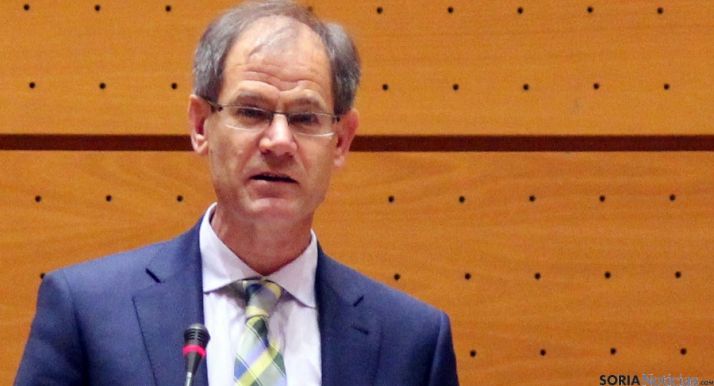 Antón, este miércoles en el Senado. 