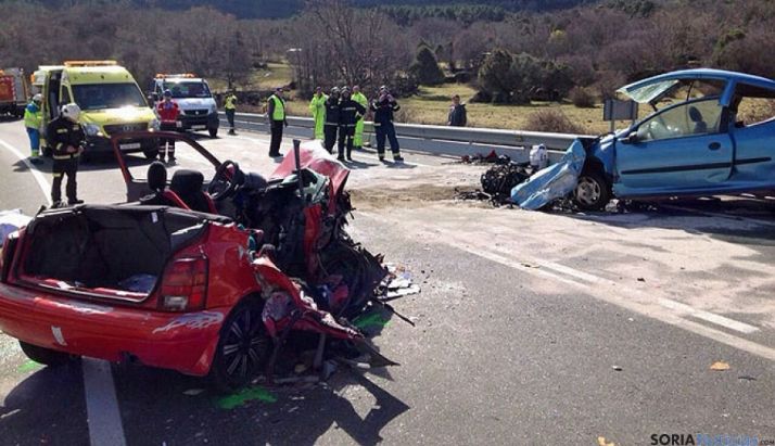 Imagen del trágico accidente. / SN