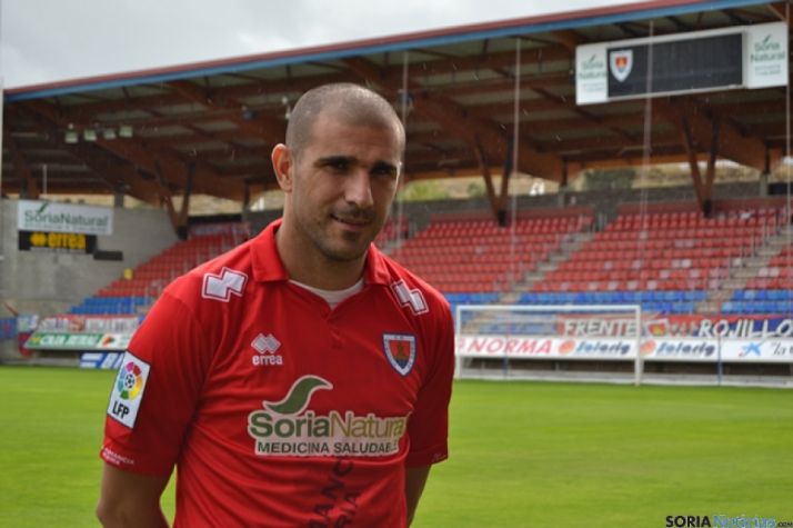 Carlos Aranda en su presentación