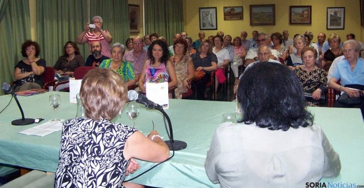 Acto en la Casa de Soria en Madrid.