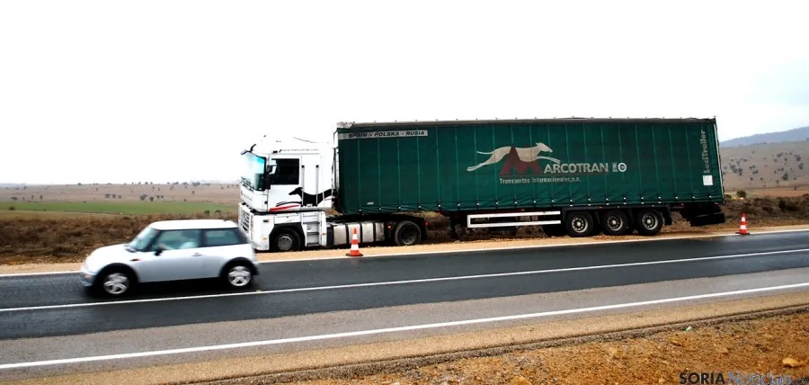Imagen del accidente de este miércoles. / SN