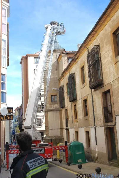 Labores de retirada del nido. / SN 