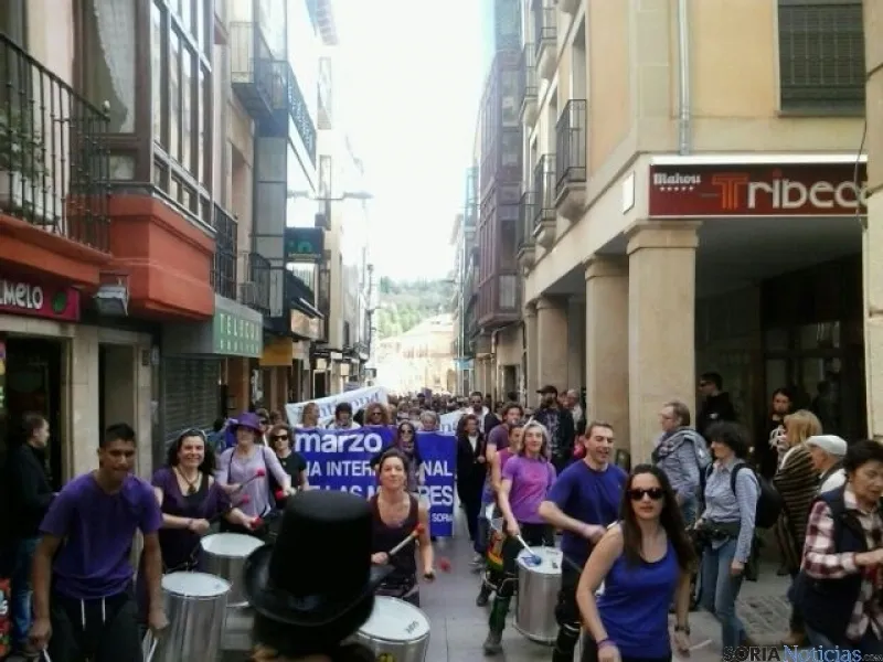 Manifestación en el Día de la Mujer trabajadora