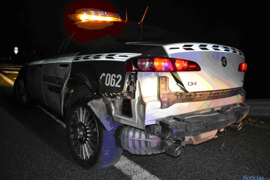 Imágenes del accidente. / Subdeleg.