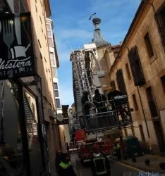Labores de retirada del nido. / SN 