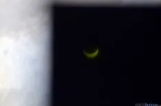 El elclipse esta mañana. / SN