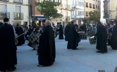Imagen este sábado, de la plaza Mayor de Ágreda. / SN