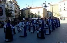 Imagen este sábado, de la plaza Mayor de Ágreda. / SN